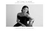 MY TIME IS NOW · MY TIME IS NOW INSPIRATIONS FROM THE GERSHWINS Haerim Elizabeth Lee, violin | Alex Brown, piano . Created Date: 4/17/2019 9:43:54 PM ...