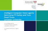 Intelligent Computer Vision agents Optimising PTI Safety ... · Computer Vision based approach using surveillance systems Detect and identify individual objects Intelligent source
