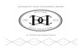 BANQUET AND CATERING MENU - Hotel Covington...22% Gratuity and 6% Sales Tax will be added to all banquet and catering functions. TABLE OF CONTENTS BREAKFAST PACKAGES 2 BRUNCH 3 THEMED
