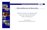 Surveillance & Securi ... Dec 15, 2004 آ  Pennsylvania Gaming Control Board 2 Security & Surveillance