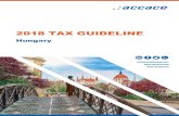 2018 TAX GUIDELINE - accace.com · corporate income tax on the income minimum as tax base. If the pre-tax profit or the tax base – whichever is higher – fails to reach the profit