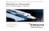 61 Flybridge Yacht - Princess Yachts€¦ · Viking Sport Cruisers, Inc. Route 9 "On the Bass River" New Gretna, ... Cleaners, bottom paints & waxes 104 Stainless steel railings 105