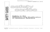 Safety in the Utilization and Modification of Research Reactors Safety Standards/Safety... · 2012. 8. 1. · Regulatory body (201-206) 4 Operating organization (207-215) 5 Reactor