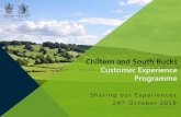 Customer Experience Programme - Digital Transform · Customer Experience Programme Sharing our Experiences 24th October 2019 . began their The Journey So Far 2012 •The two council’s