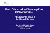 Earth Observation Discovery Day€¦ · Progress of the cross Government EOWG • Identifying generic and specific public sector needs and requirements • Government - a skilled