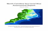 North Carolina Sea-Level Rise Assessment Report...thermal expansion. For the period 1993-2003, the ratio reversed, with thermal expansion accounting for 60 percent of the rise. Relative