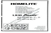 Homelite LX-30 Bandit UT10705, 10716 Chainsaw IPL 18897 · 2019. 11. 5. · Title: Homelite LX-30 Bandit UT10705, 10716 Chainsaw IPL 18897.pdf Author: Office Created Date: 12/29/2014