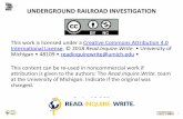 UNDERGROUND RAILROAD INVESTIGATION attribution is given to ... · In this way, they travelled from Georgia to Philadelphia. They are now out of the reach of the blood hounds of the