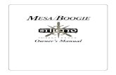 MESA BOOGIE - imgix Manuals/Stiletto.pdfYour MESA/Boogie Amplifier is a professional instrument. Please treat it with respect and operate it properly. USE COMMON SENSE AND ALWAYS OBSERVE