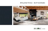 RUSTIC STONE - media.florim.com · RUSTIC STONE. 4 Our efforts have birthed a collection suitable for both countryside and city. Rustic Stone is comprised of 40% recycled content,