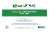 Scoring Big With Scholarships 2019-2020 Scholarship Presentation.pdf · • Give you tips on scholarship essay writing. Are you ready to get in the game! Let’s start with the basics