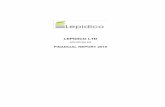 LPD Financials 2018 FINAL - Lepidico...ASX Code: LPD . Annual Financial Report Page 4 of 59 Directors’ Report The Directors of Lepidico Ltd (“Directors”) present their report