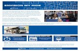 ENVISION MY RIDE - Charlotte, North CarolinaENVISION MY RIDE The Charlotte˜Mecklenburg region is rapidly growing and changing. Through the years our bus service has extended operating