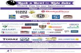 Thank You to our Sponsors! Major Sponsors · Thank You to our Sponsors! Lane Sponsors Beth McKean ~ Boston Pizza ~ Casino Rama ~ Coldwater Bowling Centre ~ Danny Webster ~ Denise