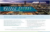 Welcome to the latest AIP Weekly Petrol Prices Report. All ... · The Singapore benchmark price of petrol (MOGAS95) is the key price benchmark for petrol in Australia. As the chart