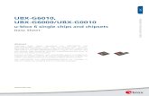 UBX-G6010,innovictor.com/pdf/UBXG6010_UBXG600_UBXG0010_DataSheet...Baseband Processor (Automotive) UBX-G6000-BA B0600 6.02 N/A UBX-G0010 RF Front-End (Automotive) UBX-G0010-QA B N/A