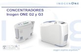 CONCENTRADORES Inogen ONE G2 y G3 - HCM&C International · 2014. 7. 1. · Sliwinski P, et al. The adequacy of oxygenation in COPD patients undergoing long-term oxygen therapy assessed
