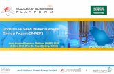 Updates on Saudi National Atomic Energy Project (SNAEP)...sources of energy in its energy mix to reduce the dependence on fossil fuel. Nuclear energy is one of the alternative energy