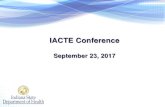 IACTE Conference · Infant Mortality Defined. The death of a baby before his/her first birthday. The Infant Mortality Rate (IMR) is an estimate of the number of infant deaths for