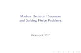 Markov Decision Processes and Solving Finite Problemsrll.berkeley.edu/deeprlcourse/docs/lec1.pdfMarkov decision processes: discrete stochastic dynamic programming.John Wiley & Sons,