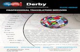 TRANSLATION UK Derby · 2016. 4. 8. · Title: Derby-flyer-001-translation-UK_Derby-certified_UK Author: 001 Translation services UK - translator Derby Subject: Multilingual official