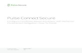 Pulse Connect Secure - Pulse Secure...> Restrictions -> Certificate. Note: The above step is critical for certificate enforcement, without which we may see unexpected behaviors. 3.