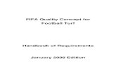 FIFA Quality Concept for Football Turf€¦ · FIFA Quality Concept - Handbook of Requirements for Football Turf 30th January 2008 Edition - 2 - Whilst every effort has been made