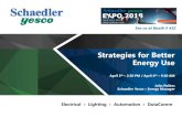See us at Booth # 432 - Schaedler Yesco Distribution...1-800-998-1621 • A Family- and Employee -Owned Company Energy Defined . Financing. Energy Consumption & Efficiency . Energy