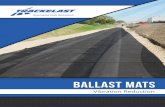 TRACKELAST · of 20dB. Trackelast Ballast Mats are proven to give reliable performance over a very long service life under any climatic conditions. Our ballast mats comprise of a