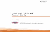 Dixie MPO Regional Transit Study...2.0 CASE STUDY SUMMARY A total of six transit organizations were identified in coordination with the Dixie Metropolitan Planning Organization (Dixie