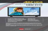 31 GRADE 1 True HDR 4K Monitor - Postium 31" GRADE 1 True HDR 4K Monitor OBM-X310 POSTIUM KOREA Co.,