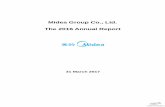 Midea Group Co., Ltd. The 2016 Annual Report8d2e813c-bc52...2015.6.26-2016.12.3 1 Note: Upon the receipt of a personnel change notice from CITIC Securities Co., Ltd. on 21 October