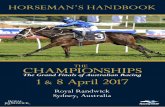 The Grand Finals of Australian Racing 8 April 2017€¦ · 2017 will witness the fourth year of this exciting initiative, launched by Racing NSW in partnership ... industry event,