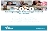 2020 Campaign Management Guide - cfcnca.givecfc.org...Campaign Management Guide 6 Building an Effective Campaign Team Building a strong team to help you implement the CFCNCA in your