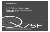 USER MANUAL - Samsung Electronics America...• When Samsung releases software updates to improve the security of your TV, you should promptly install these updates. To automatically