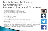 Shoba Ramanadhan, ScD, MPH Research Scientist, Viswanath ...€¦ · COMMUNITY-BASED ORGANIZATIONS AND SOCIAL MEDIA: OPPORTUNITIES AND CHALLENGES Shoba Ramanadhan, ScD Center for