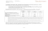 TAUBMAN CENTERS, INC. ISSUES SOLID FOURTH QUARTER AND …s1.q4cdn.com/799408505/files/doc_news/2016/Taubman... · BLOOMFIELD HILLS, Mich., Feb. 10, 2016 - - Taubman Centers, Inc.