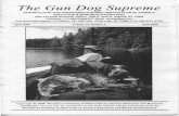 The Gun Dog Supreme - Wirehaired Pointing Griffon pdf web/GDS 2000 vol 75 no 2.pdfTIlE GUN DOG SUPREME April 2000 RELA Z DOBROVSKA \ 1984---1999 By: loon &iley HELA died late in November,