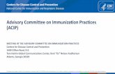 Advisory Committee on Immunization Practices (ACIP) · Photographs and images included in this presentation are licensed solely for CDC/NCIRD online and presentation use. No rightsare