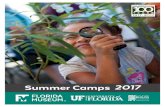 Summer Camps 2017 - Florida Museum · Unearth fossils, learn about different cultures and meet fascinating members of the animal world. June 12–16 Water, Water Everywhere | (AM