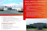 ANHUI MEDICAL UNIVERSITY - MBBS Abroad Consultants€¦ · þ Direct admission can be got at this university. þ The university allows Indian students to complete MBBS at very cheap