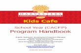 Kids Cafe Training - Harvesters · MDHSS CACFP At-Risk After School Policy and Procedure Manual KDOE Child and Adult Care Food Program Administrative Handbook USDA At-Risk After School