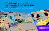 Migration and Entrepreneurship in Nepal · Table of Contents Acronyms and Abbreviations ..... 7