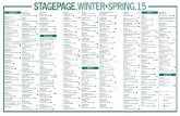 STAGEPAGE.WINTERSPRING€¦ · The Enchanted Castle Rosalita’s puppets March 25 617-633-2832 / God’s Ear Actors’ Shakespeare Project March 25 - April 12 866-811-4111 / B13 Blue