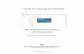 Educational Technologies Series€¦ · to Respondus 4.0 to prepare, print, and upload exams into Blackboard. Respondus also allows you to download a Blackboard exam and to save it
