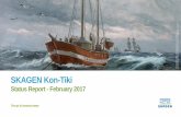 SKAGEN Kon-Tiki Status Report – July 2016€¦ · Status Report - February 2017 . 2 ... Enka Insaat -4 Sistema -3 . 8 Most important changes Q1 2017 Bangkok Bank (New) Golar LNG