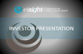 Elsight Company PresentationThis presentation does not constitute an offer, invitation, solicitation or recommendation with respect to the purchase or sale of any security in Elsight,