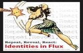 Repeat, Reveal, React: Identities in Flux · In Repeat, Reveal, React: Identities in Flux, we examine how identities are constructed in art and the way those processes are inflected,