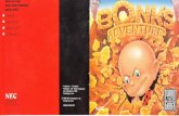 MPRD.Se · 2004. 4. 27. · Bonk has 3 lives at the beginning of the game. You can earn more lives by accumulating points or capturing a Little Bonk figure! Earn 1 extra Bonk at 10,000,