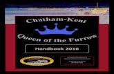 Chatham-Kent Queen of the Furrow Rules · Handbook2016(Chatham’Kent!Queen!&!! Princess!of!the!Furrow!Contact:! Stephanie!Campbell! 519’365’5952! scampb17@alumni.uoguelph.ca!